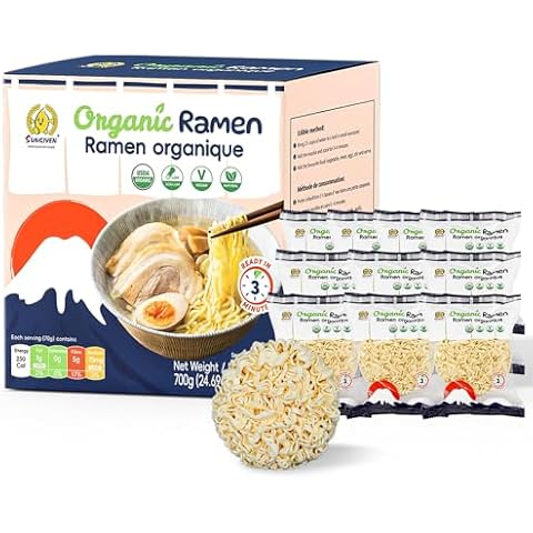 SUNGIVEN Organic Low Sodium Ramen Noodles Cover