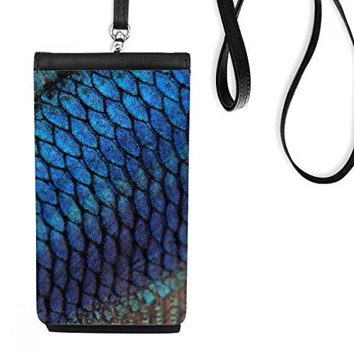 Porte-monnaie pour smartphone avec étui suspendu cuir noir et sacoche téléphone