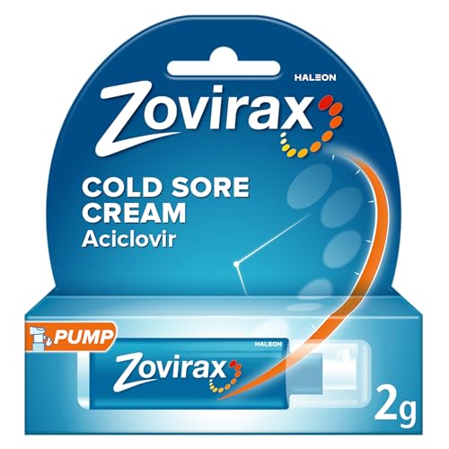 Zovirax Cold Sore Cream Aciclovir PUMP 2 g