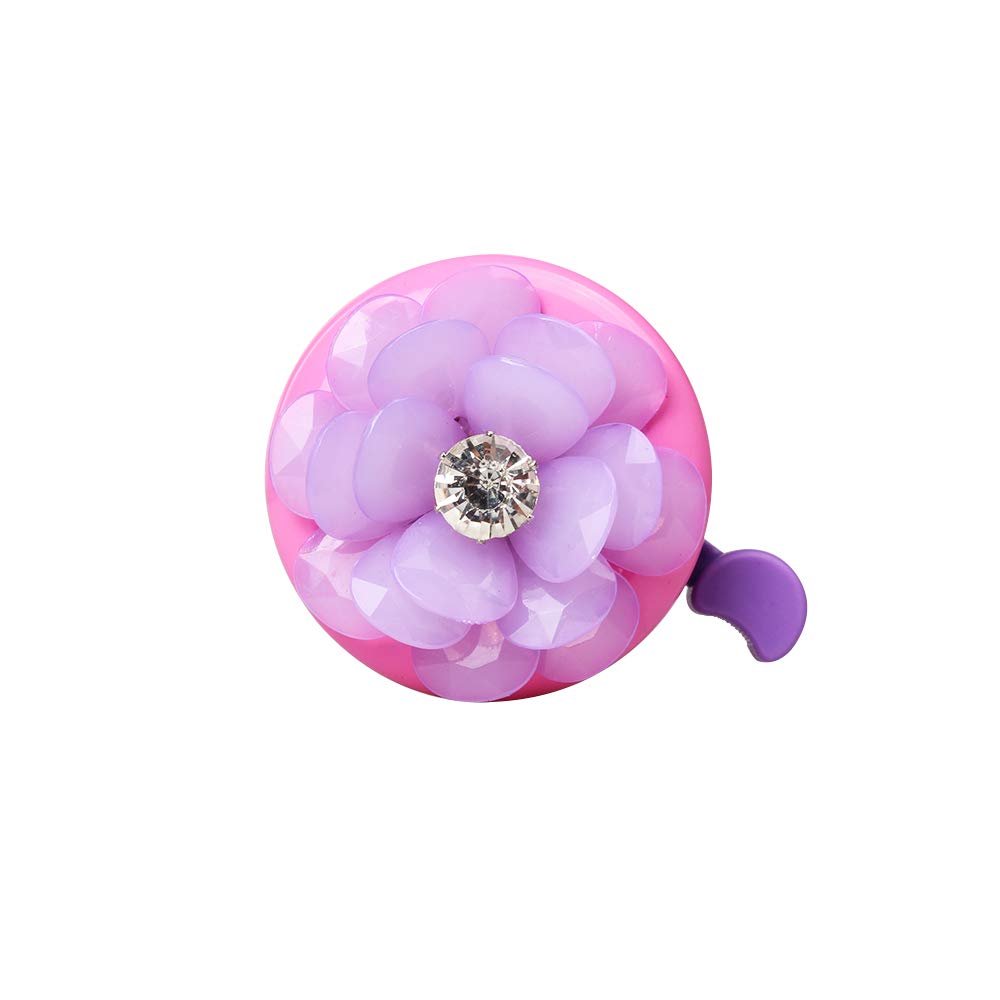 Mini-Factory Bike Bell for Girls, Pink Bicycle Handlebar Bell Cute 3D Unicorn/Lollipop/Swan/Mermaid Pattern Bike Safe Cycling Ring Horn