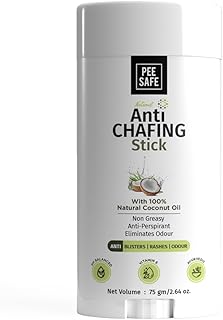 PEESAFE Anti Chafing Stick | Chub rub | Anti Chafe Balm | Anti Chafe Stick | Chafing Cream For Women | Anti Chafing Cream | Anti Rashes | Thigh Chafing Prevention | Paraben & Silicone Free(75g)