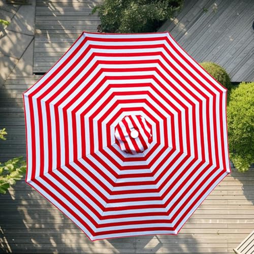 Remplacement pour parasol de banne réglable et toile de rechange supérieure anti-UV - 7