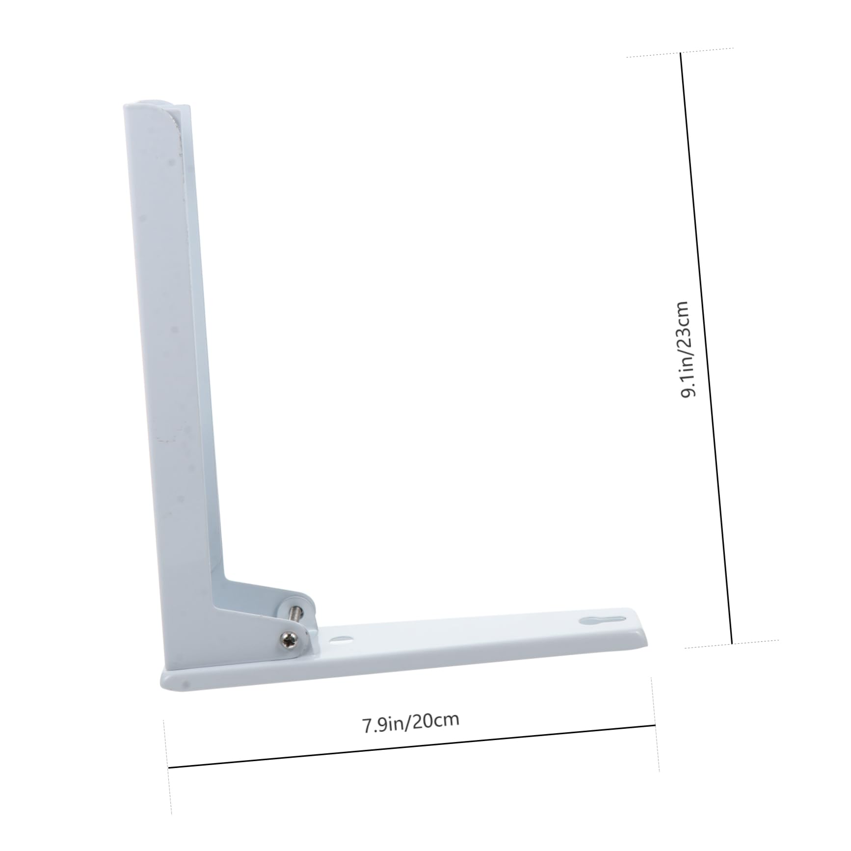Mikikit Support Mural Extensible Pliable pour Micro-Ondes, Étagère Cuisine en Acier au Carbone, Blanc, Capacité 40kg, Accessoires Complets