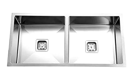 rigwell lifetime 304 Grade Double Bowl Stainless Steel Handmade Sink (37