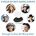 Teraves 2 Pack Hat Size Reducer Tape Roll 80