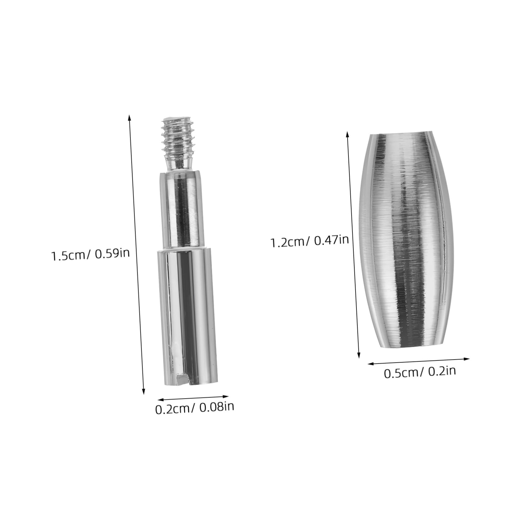 Garneck Enhance Flute Performance Nickel-plated Brass Roller Screws Saxophone Repair Kit Wind Instrument Accessories