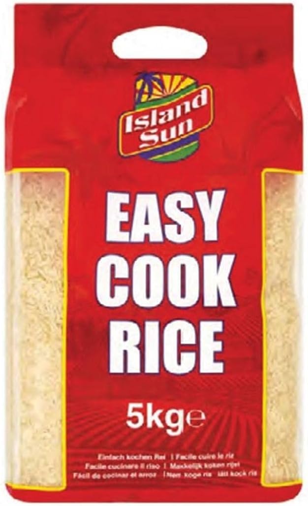 Island Sun Easy Cook Rice 5KG (Normal) Amazon.co.uk Grocery