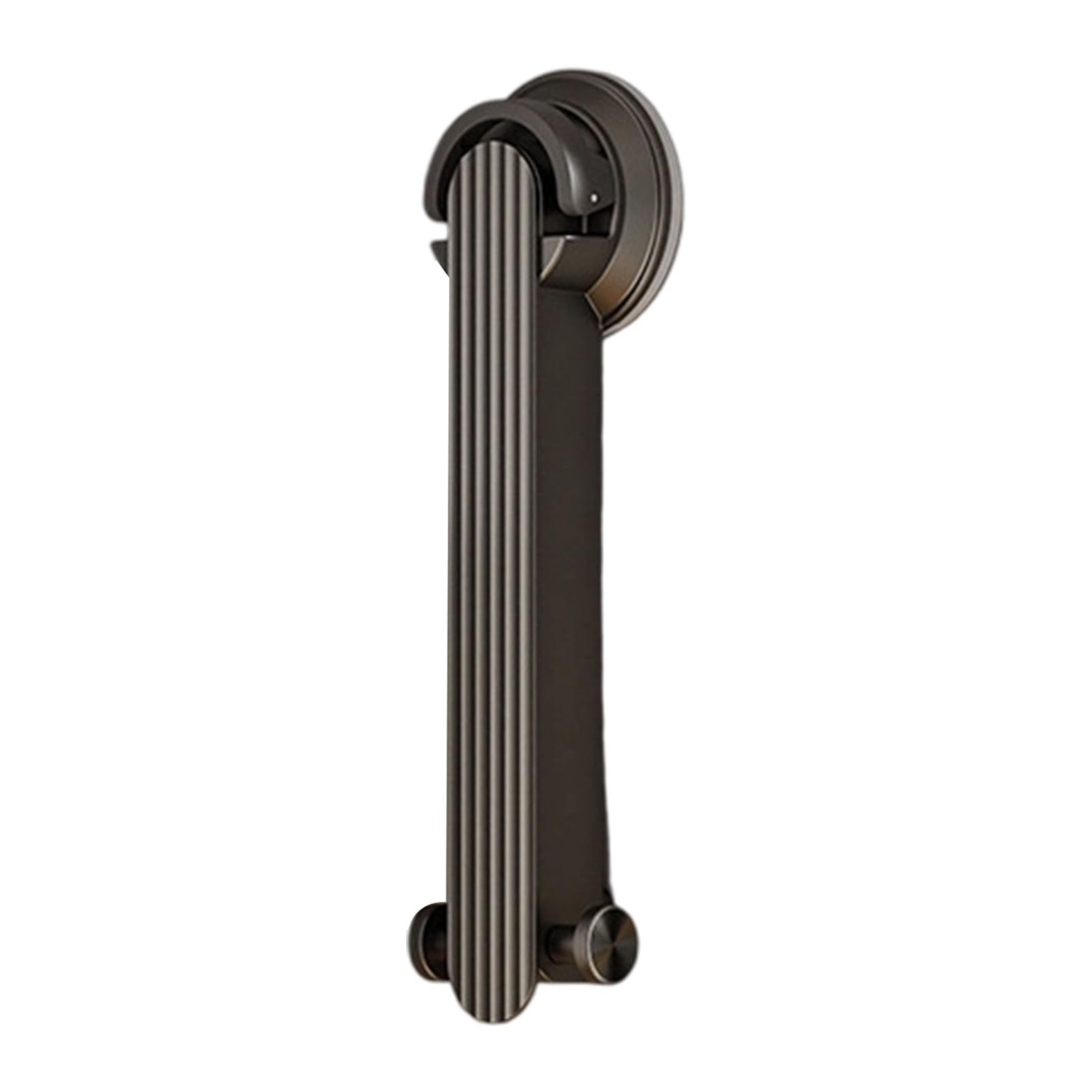 NEWFT The Door Clothes Hook Organizers Foldable Drying Rack for Small Spaces Efficient Suction Cup Design Smooth Fronts Over the Door Clothes Hanger