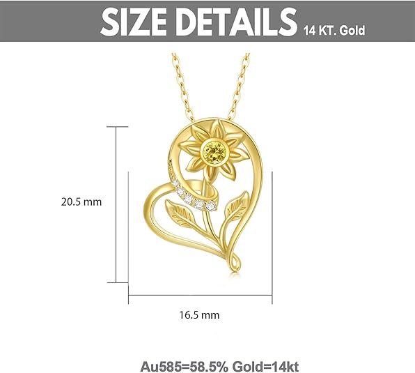SISGEM 14K Gold Necklace Box and Packaging