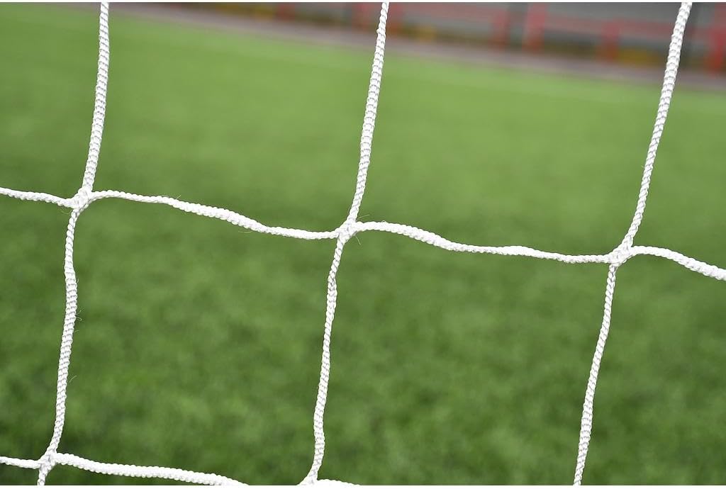 Precision Flexi Replacement Net, Knotless Polyester, Football, Futsal Goal, [Net Only], 100mm Mesh, Durable Training Netting |Goal Not Included |