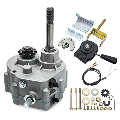 Tepeng Go Kart Forward Reverse Gearbox Compatible with TAV2 30 40 41 12T #35 10T #40/41, 2HP-11HP Engine,30 Series Torque Converter