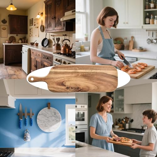 Planche à découper en bois double face pour simplifier le service du steak