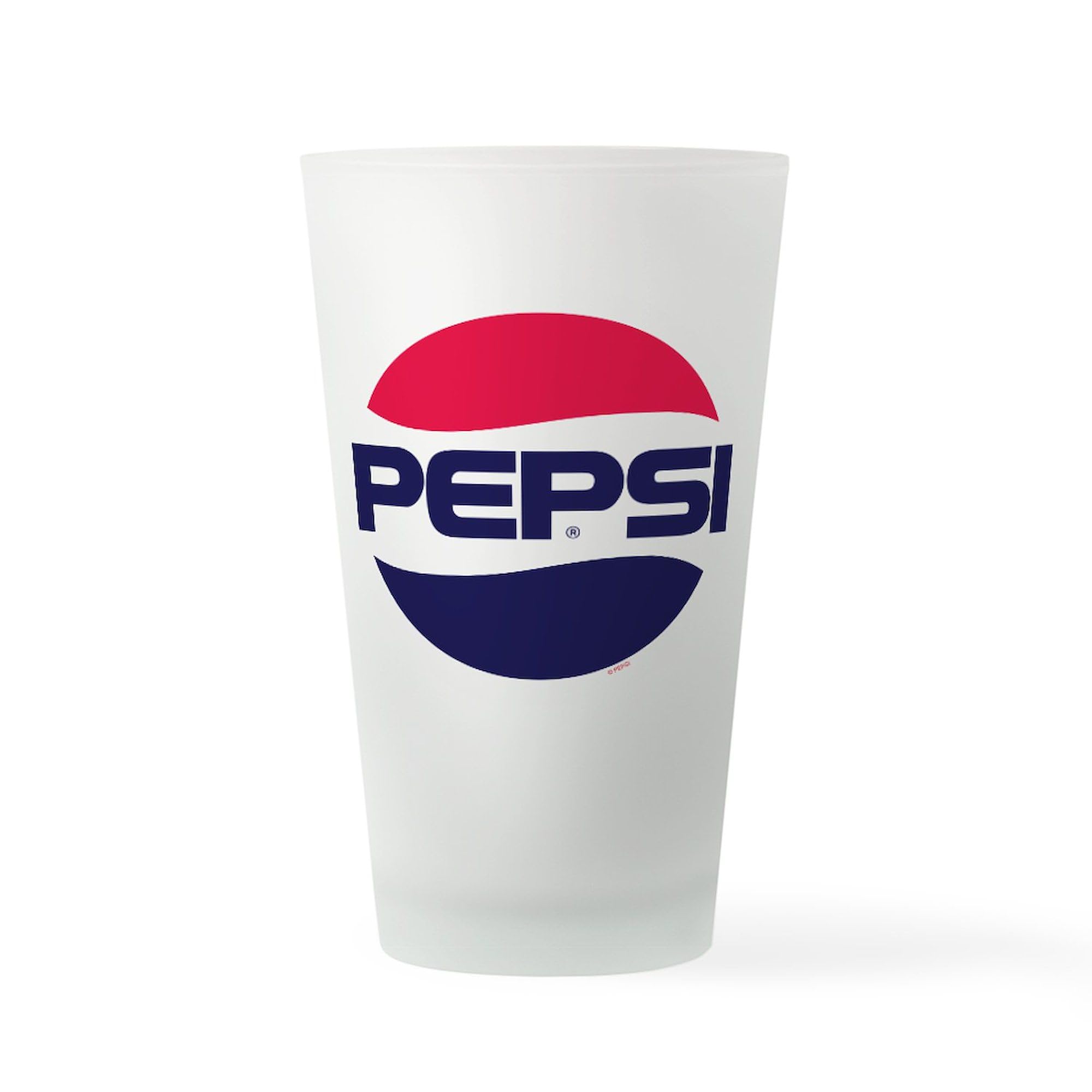 Amazon.com: CafePress Pepsi 90S Logo Pint Glass, 16 oz. Drinking