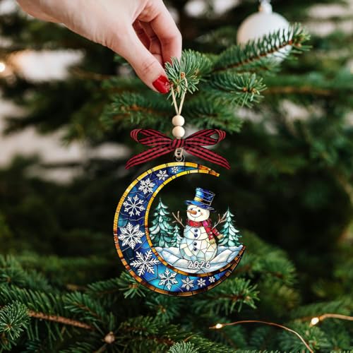 Image of Christmas Ornament 2026 - Snowman Ornament- Snowman Ornaments for Christmas
