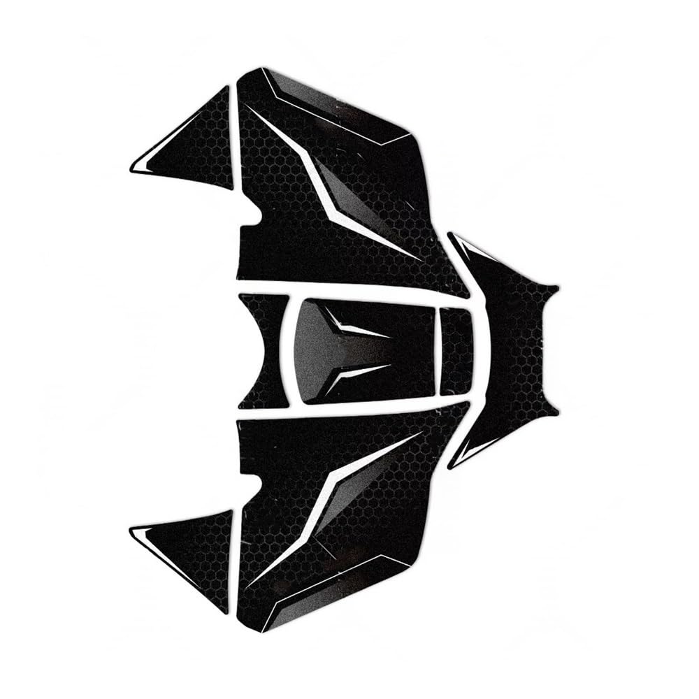 Azsul Gray Motorcycle Fuel Tank Sticker Pad Decal For Xmax 300 2023-2026