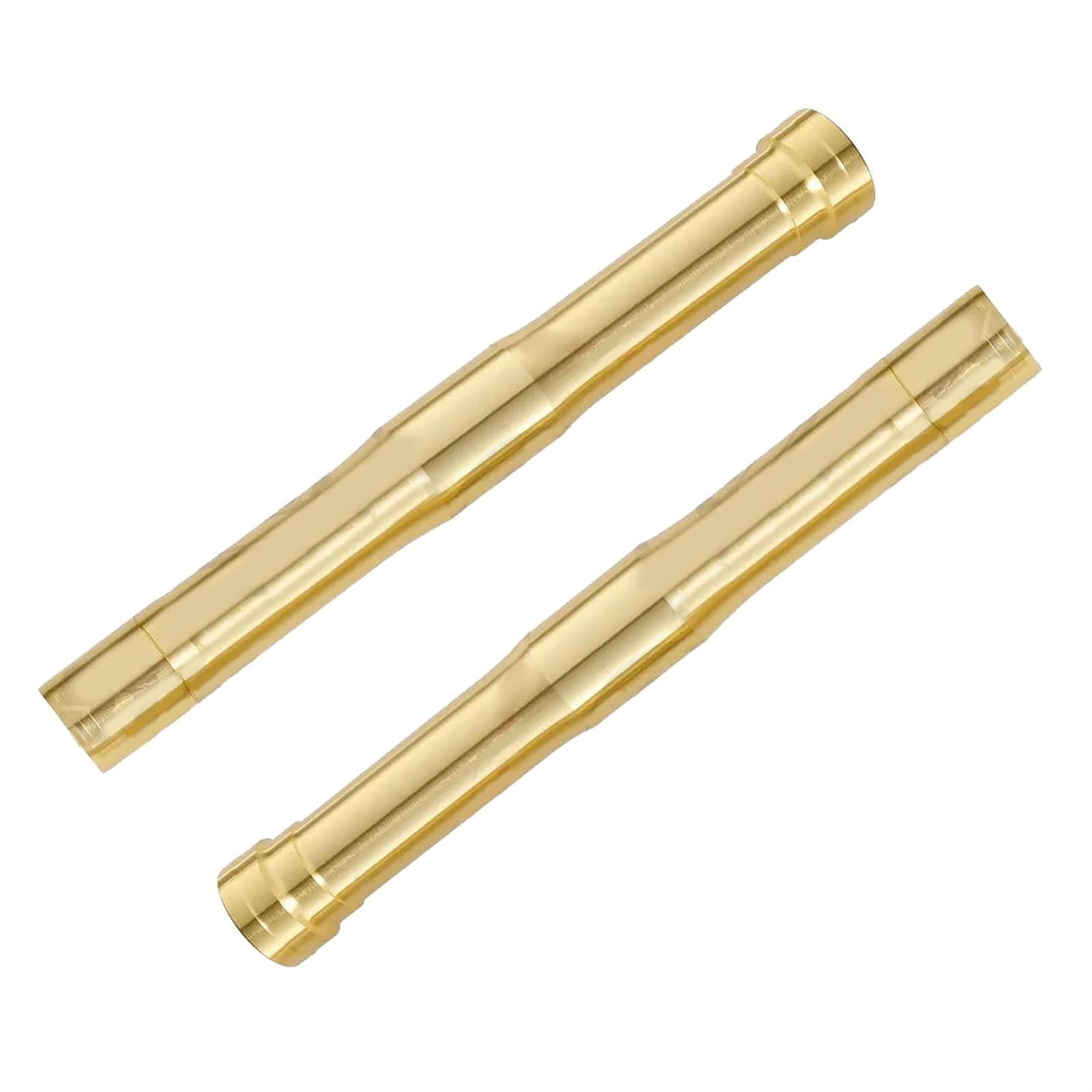 Xzkhchco One Color Outer Fork Pipes For Cbr600rr 2005-2006 445Mm 17.52Inch Front Tubes Gold Pair Oem 51410-Mee-D01