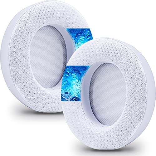 Earpads para Virtuoso RGB Wireless, XT, SE | Forma ovalada con orificio interior agrandado (Malla de gel refrescante blanca) miniatura 1
