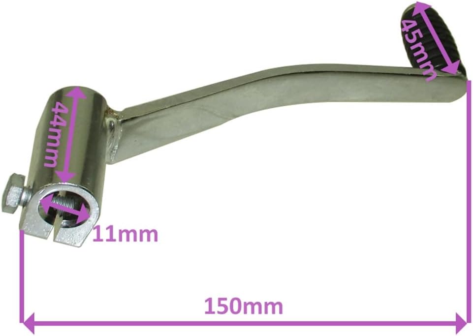 11mm Gear Shift Lever Shfter for Chinese 50cc 70cc 90cc 110cc 125cc 140cc 150cc 160cc 170cc 180cc 190cc Pit Dirt Bike ATV Quad WPB Orion M2R Lucky MX Thumpstar Explorer Braaap Atomic Pitpro