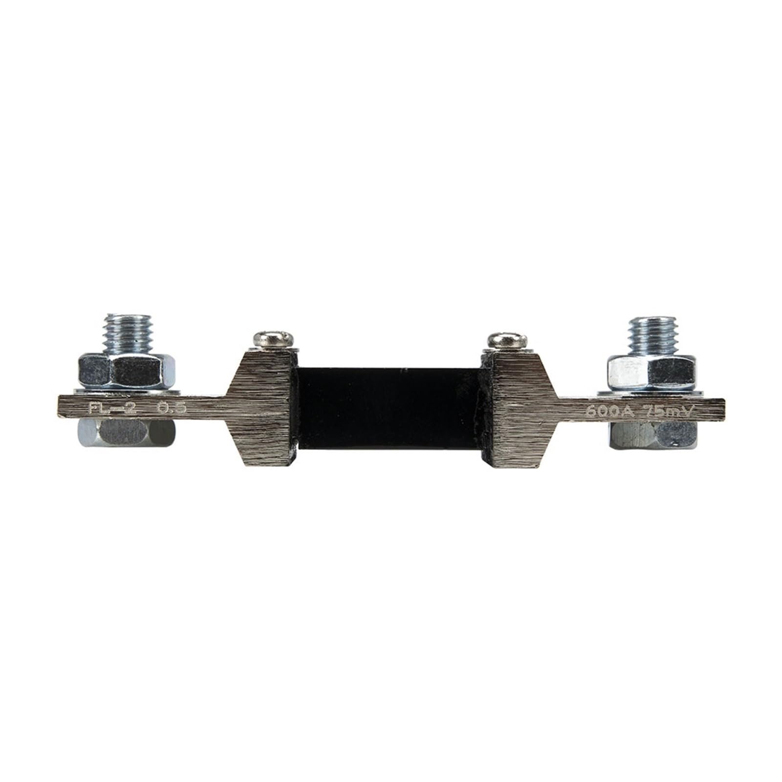 Podzielnik oporu shunt, DC Current Shunt Resistor FL-2 75mV 500A 600A For Ampere Instrument(600a)
