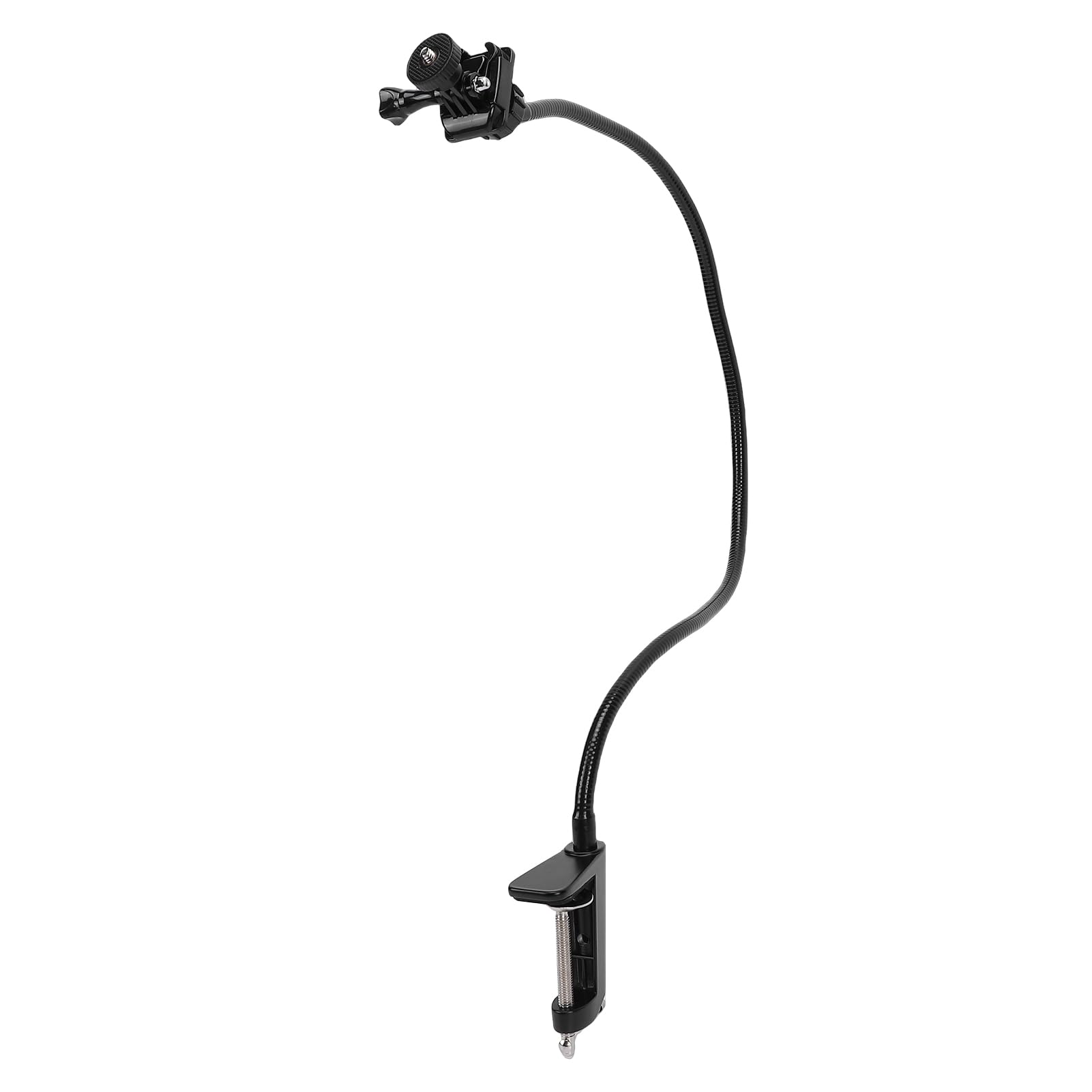 Yctze Supporto a Collo D'oca per Fotocamera, Braccio Flessibile di (I | Angolo regolabile, struttura in metallo, compatibile con varie webcam, design salvaspazio