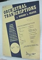 Orchestral Transcriptions 1st Violin - 1st Position (Solo) B000N1ZQT6 Book Cover