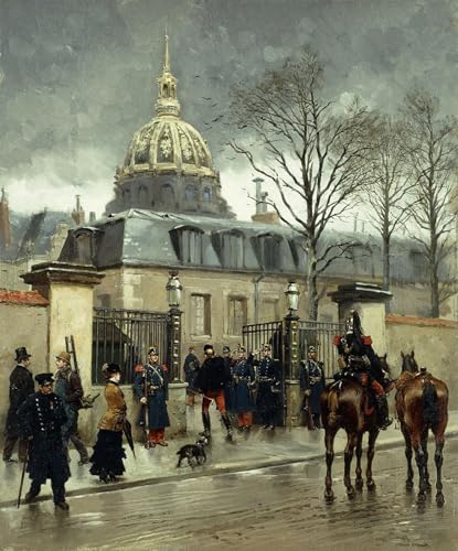 Art portrait Hors des Invalides pour décoration murale bureau