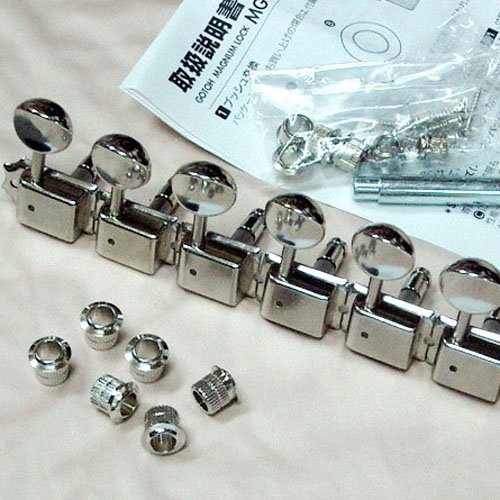 Amazon | GOTOH ロック式ギターペグ SD91MG-05M L6 ニッケル | エレキ