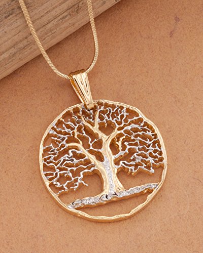 The Difference World Coin Jewelry Tree of Life Pendant & Necklace2