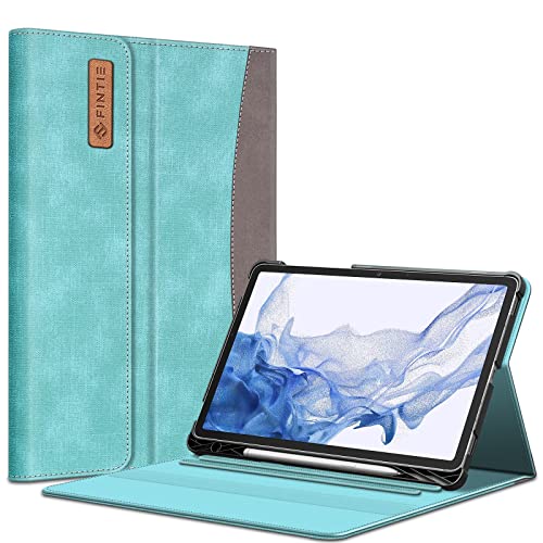 Housse Samsung Galaxy Tab S8 multi-angle pour travailler au bureau ou en voyage