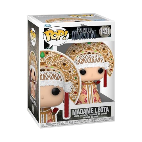 Funko Pop! Disney: The Haunted Mansion - Madame Leota - Figura de Vinilo Coleccionable - Idea de Regalo- Mercancia Oficial - Juguetes para Niños y Adultos - Movies Fans - Muñeco para Coleccionistas