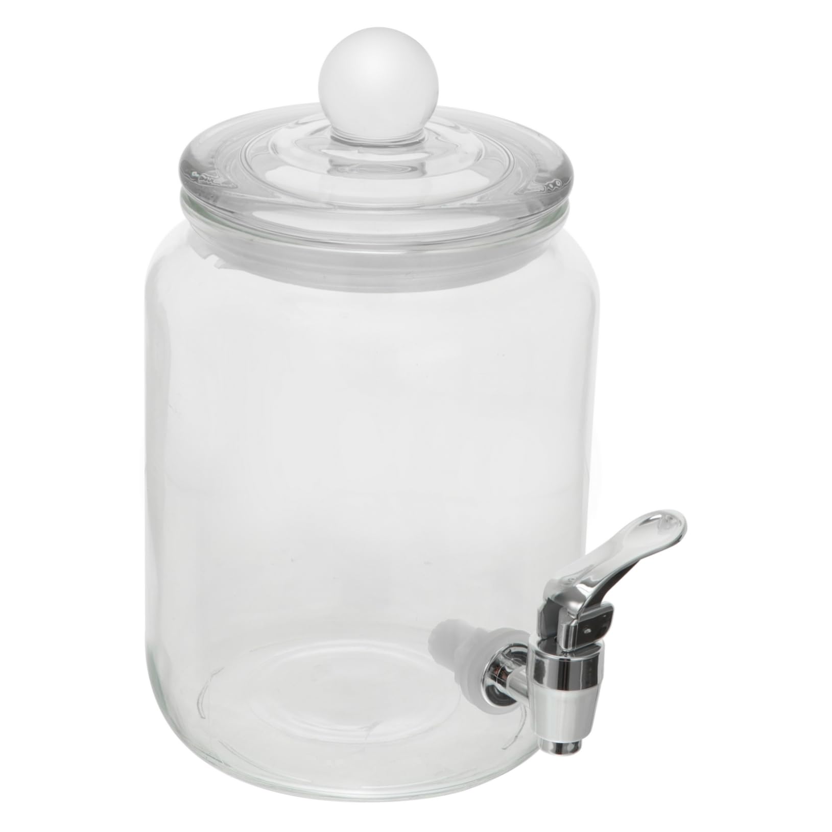 Cabilock 1pc Style Glass Drink Dispenser Faucet for Wine Beverage for Parties and Events and Easy to Clean Glassware Drink Capacity