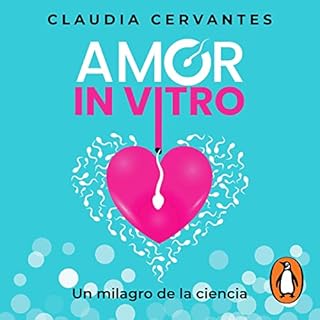 Diseño de la portada del título Amor in vitro