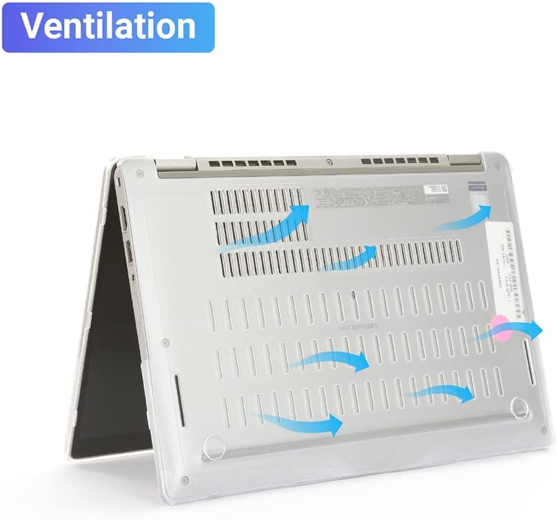 mCover Case ONLY Compatible for 2021～2024 13.3" Dell Latitude 5320 5330 5340 5350 2-in-1 Windows Laptop Notebook Computer (NOT Fitting Any Other Dell Models) - Aqua