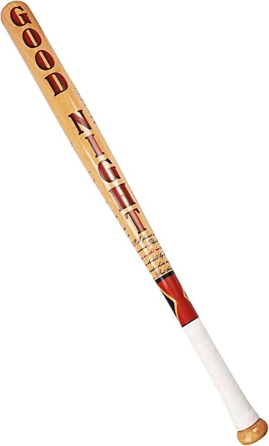 28 Inch Baseball Bats Wooden Baseball Bat Cosplay Halloween Costume Prop for Girls Women