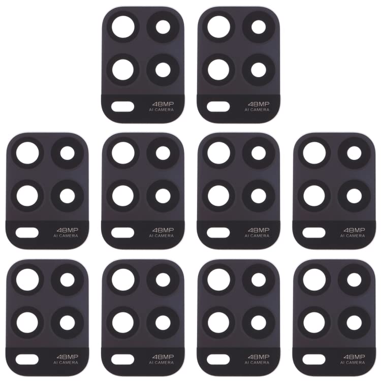 Mobile Accessories 10 PCS Back Camera Lens for Xiaomi Mi 10 Lite 5G