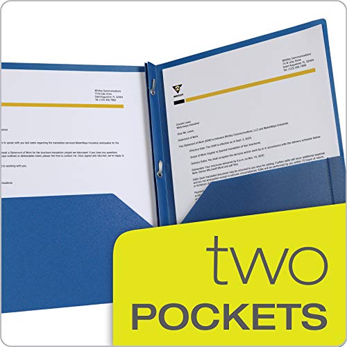 Oxford-2-Pocket-Folders-with-Fasteners-Sturdy-Plastic-Folders-Letter-Size-Asstd-Colors-Blue-Green-Yellow-Orange-Red-Purple-12-Pack-13188