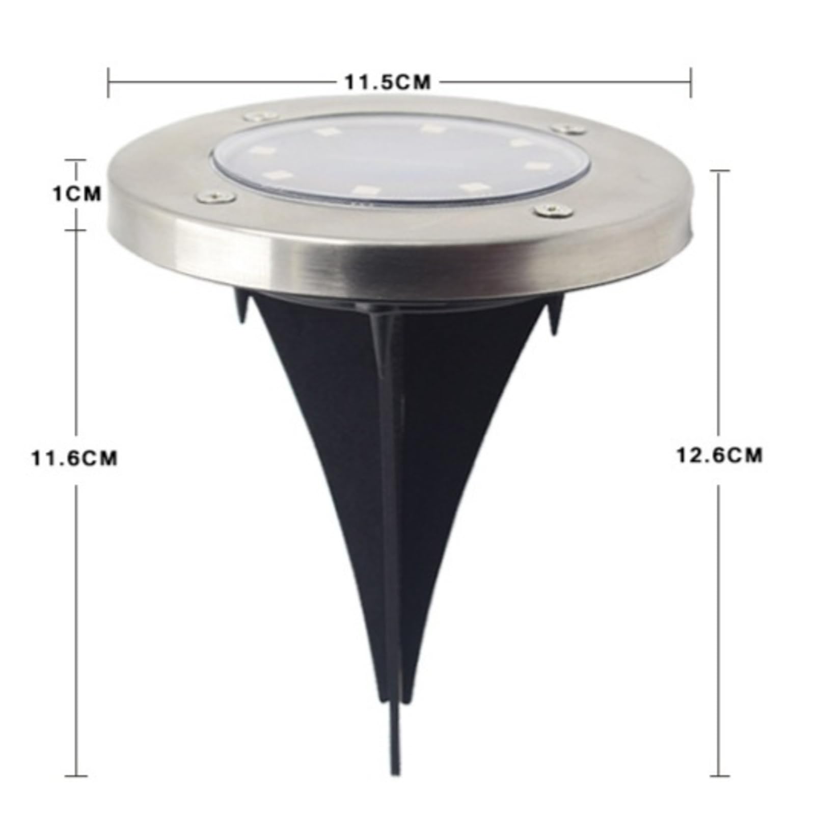 Luci da terra, Luci Solari A LED Per Esterni(8Pcs)