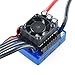 Price comparison product image Crazepony-UK 120A Brushless ESC Electric Speed Controller with 6.1V/3A BEC for 1/8 1/10 RC Car Track