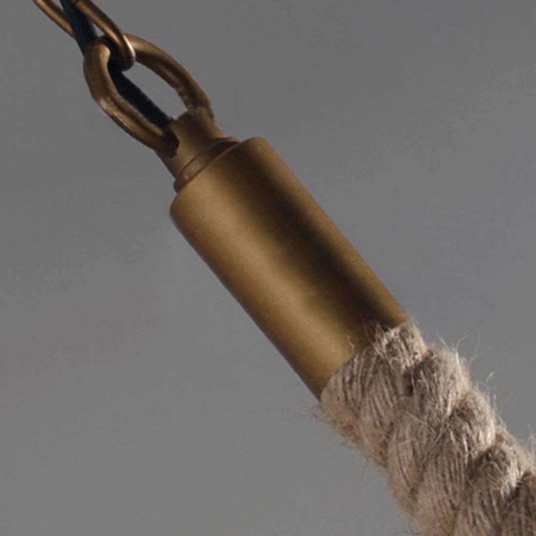 Lámpara de techo cálida para el hogar, lámpara retro de ancho, lámpara de comedor, lámpara colgante, cable con 3 enchufes para comedor, cafetería, única