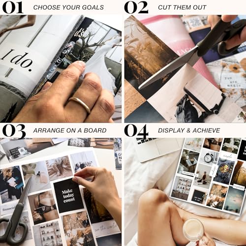 image for Bold Tuesday Vision Board Book Magazine for Women - 1000+ Diverse Pict