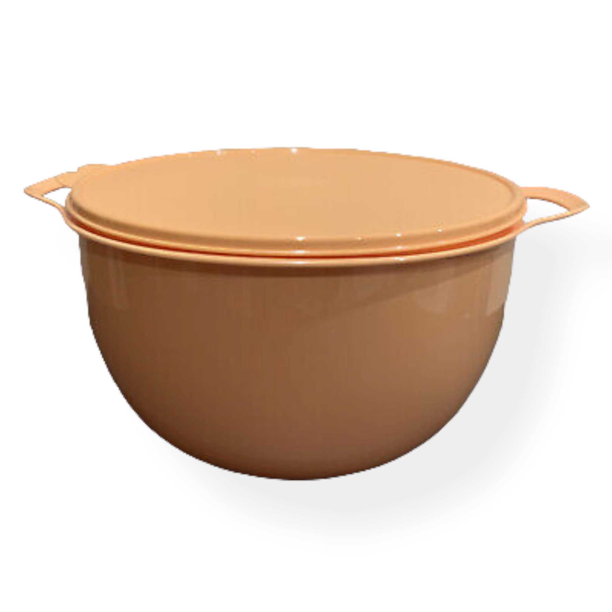 Tupperware ブラウンです 陽夏 太 さん専用です Amazon.com: Tupperware Thatsa Mega Bowl Mixing Bowl Peach Mango
