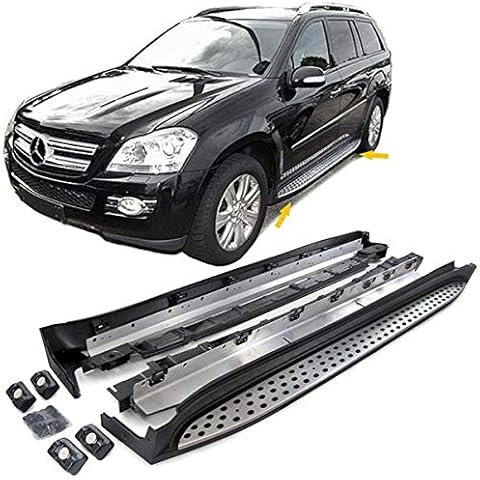 Tenzo-R 37524 Aluminium Running Boards Edge Protection OE Style with German Vehicle Type Approval Cover