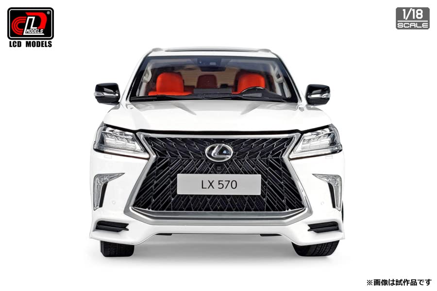 Amazon | LCD MODELS 1/18 レクサス LX570 ホワイト 完成品