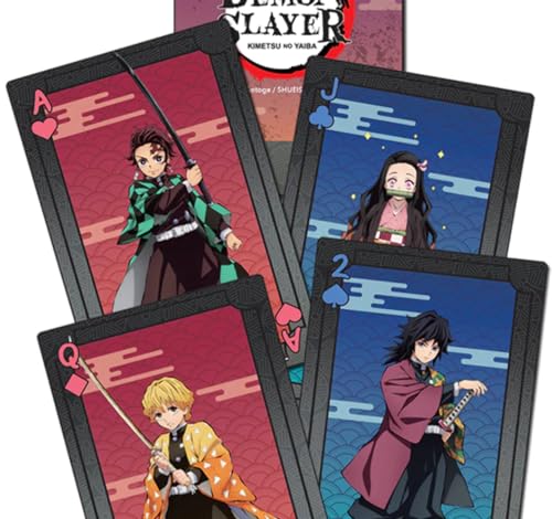 Great Eastern Entertainment Demon Slayer Cartas Póker