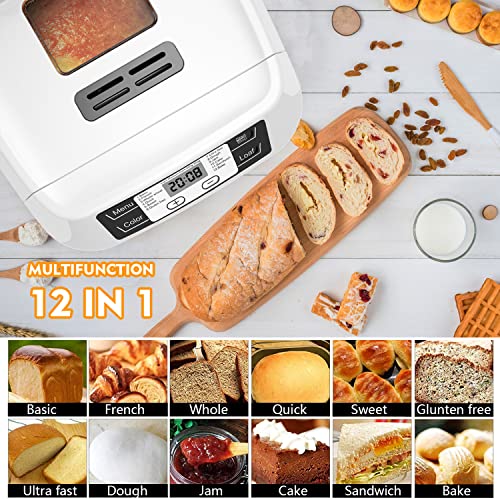 AUMATE 2LB GlutenFree Bread Maker Crazymos