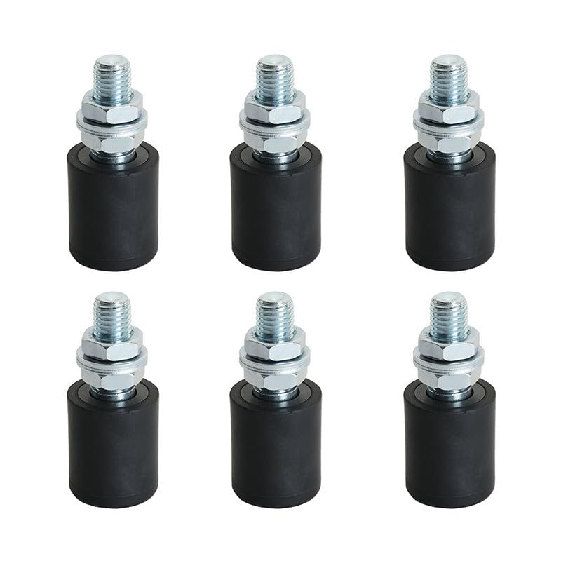6 olives de guidage supérieures nylon, 30 x 40 mm | Lots, Soft antifriction