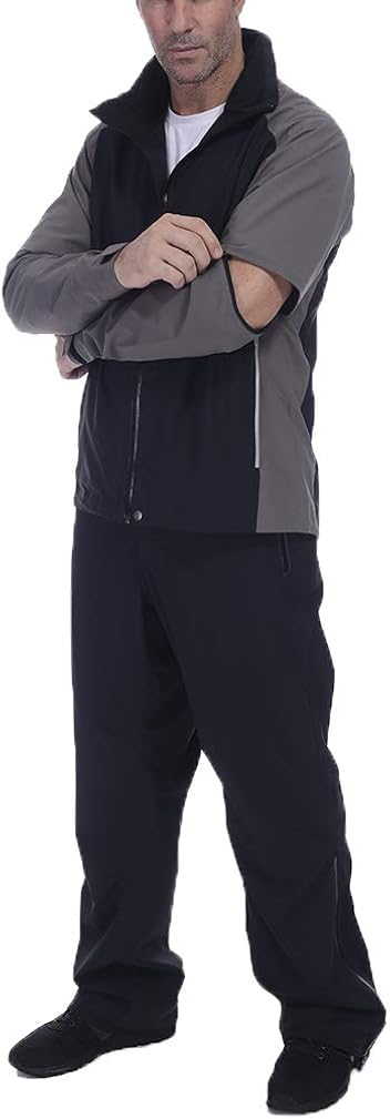 Miniatura 5 de FIT SPACE Trajes de lluvia de golf impermeables para hombre chaquetas de lluvia y pantalones para todos los deportes