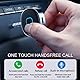 iJiZuo Bluetooth 5.0 Adapter Mit Mikrofon für Auto Audio System, Kopfhörer, Speaker, Heimstereosysteme - Kabelloser 3.5 mm Klinke Aux Adapter