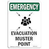 OSHA Emergency Sign -...