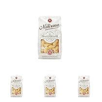 La Molisana, Conchiglie Rigate n. 25, Pasta da Solo Grano Italiano – Trafilata al Bronzo, Ruvida e Tenace con Eccellente Tenuta in Cottura – Confezione da 2000 g
